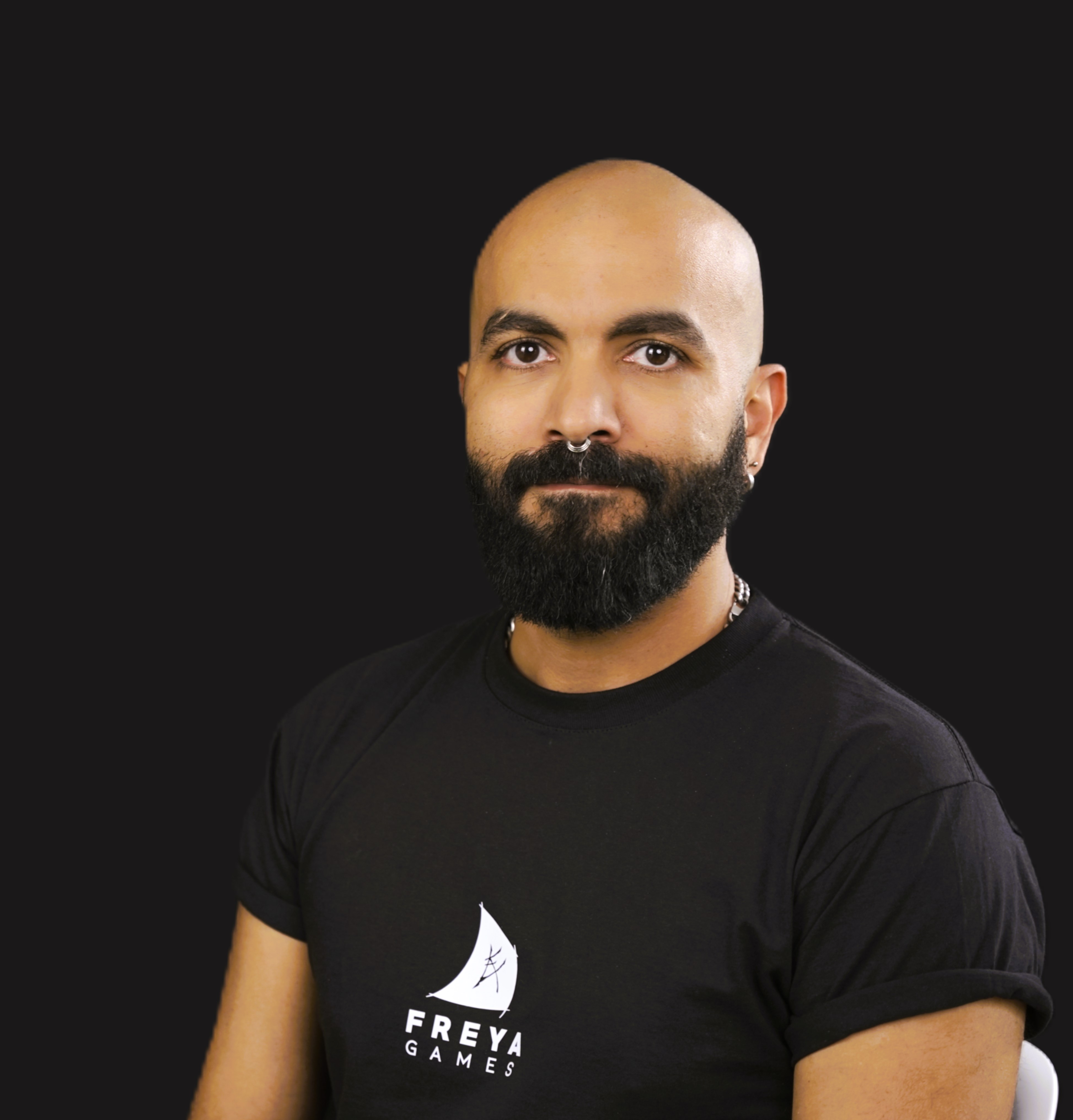 Portrait of Yassine Alioualla, Directeur artistique